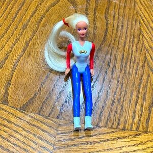 Vintage 1995 Mattel Barbie McDonald’s Happy Meal Toy, Olympian w/ Gold Medals